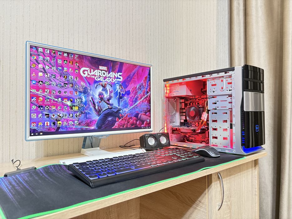Игровой компьютер Core i5/8GB/SSD/HDD/GTX 650 + 24 дюймовый монитор