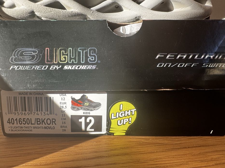 Детски маратонки Skechers S-Lights 28.5 номер