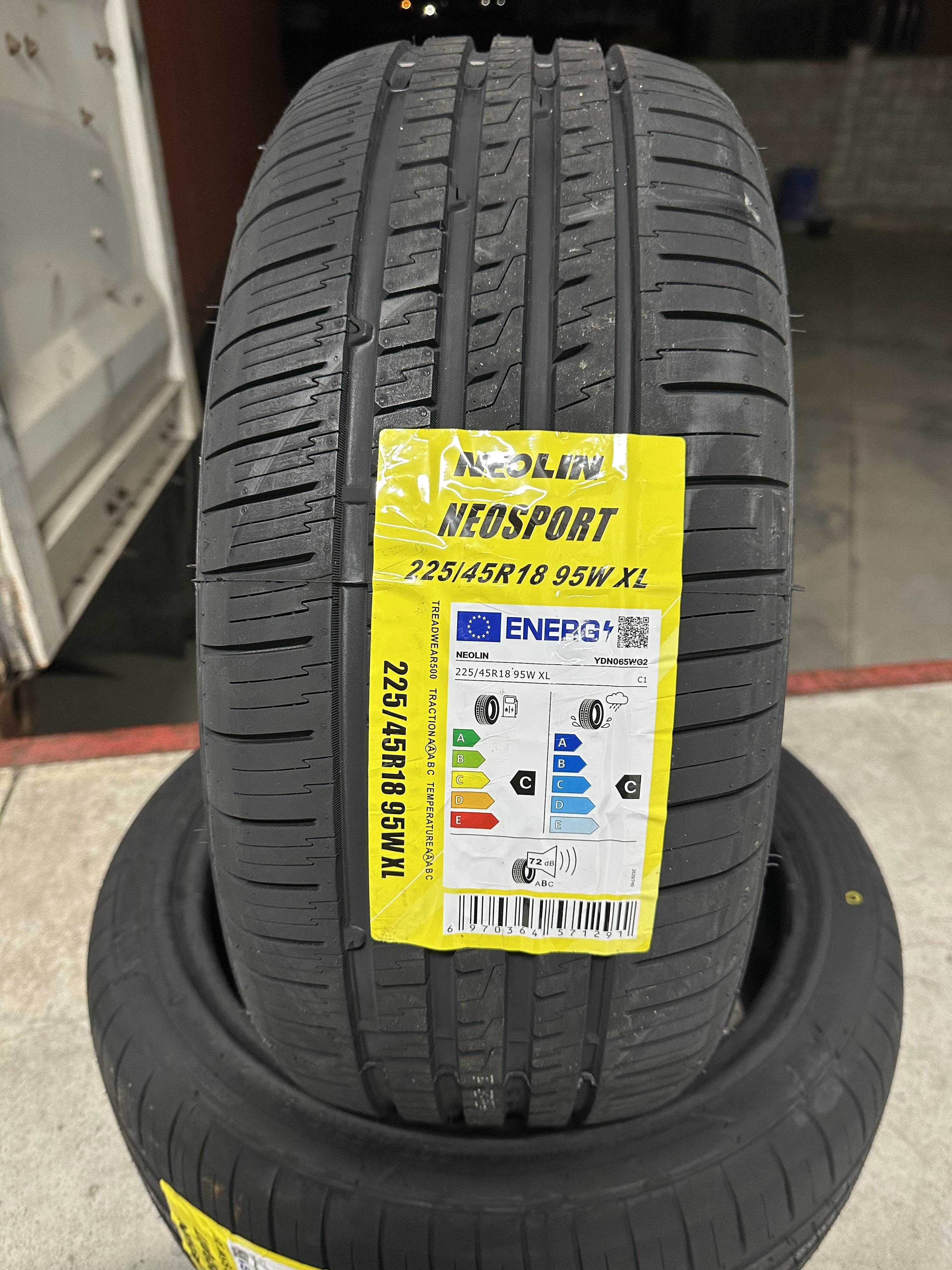 Нови летни гуми NEOLIN NEOSPORT 225/45R18 95W НОВ DOT