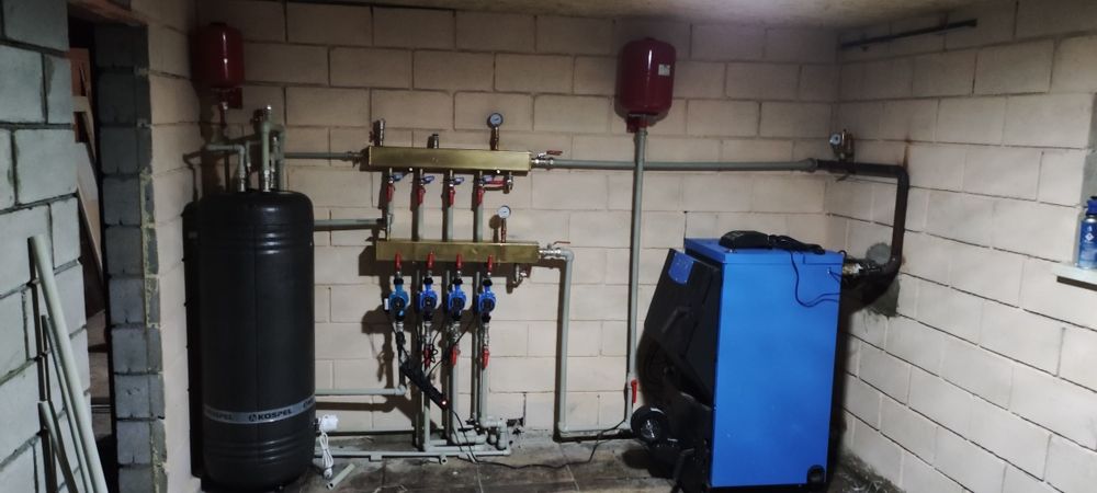 Теплый пол, Отопление.