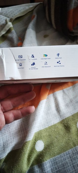 Камери  AOQEE 2k WiFi  за видеонаблюдение за външна/вътрешна употреба