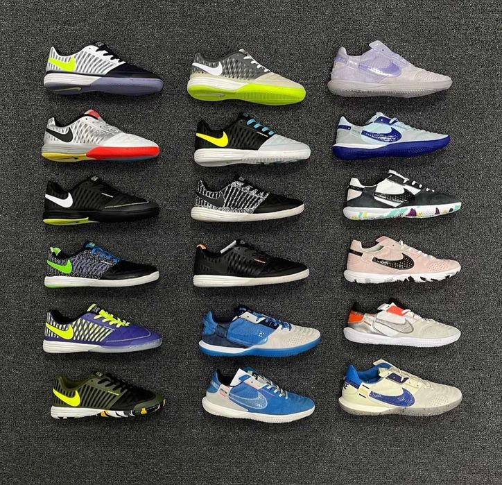 футбольная обувь футзалки Nike Lunar Gato, миники, зальники (0146)