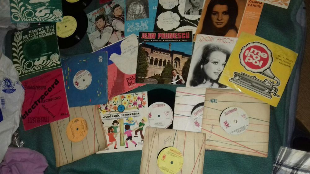 Discuri de vinil ELECTRECORD mici,mari -muzică ușoară, populara,povest