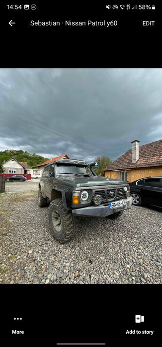 Nissan patrol y60 AUTOUTILITARA