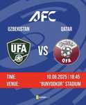 Uzbekistan vs Qatar tickets
