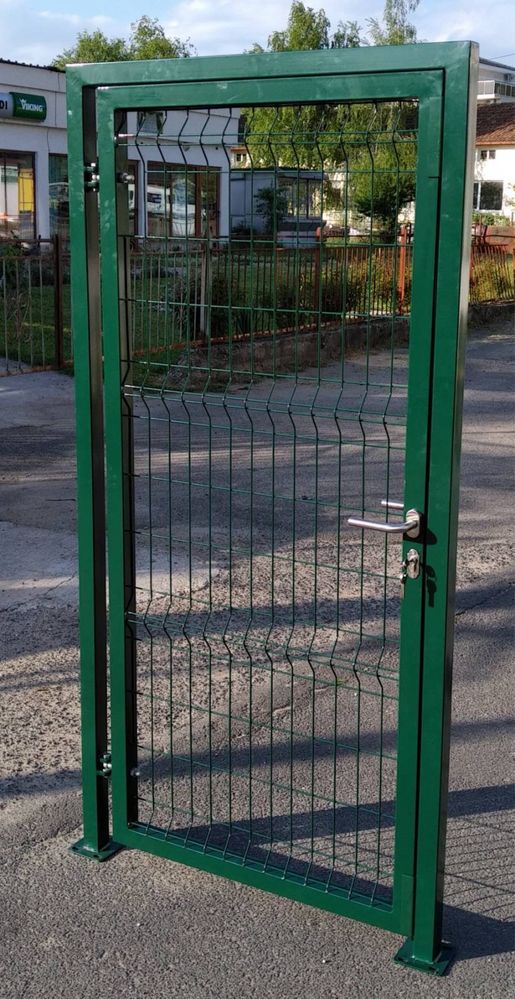 Оградни пана 4, мрежа с PVC/ декоративна мрежа