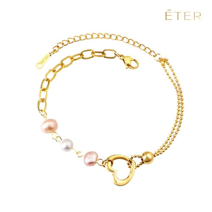 ГРИВНА „ЦВЕТНО СЪРЦЕ“ | Медицинска стомана | Луксозна | ÉTER