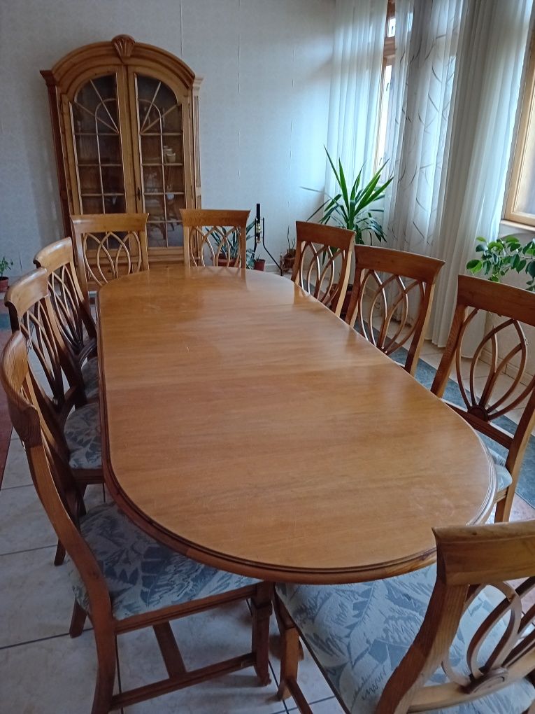 Set MOBILIER sufragerie lemn masiv