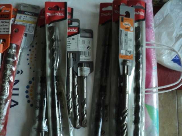 Electromotor cu suport prindere ,bormasina metal/lemn si burghie SDS