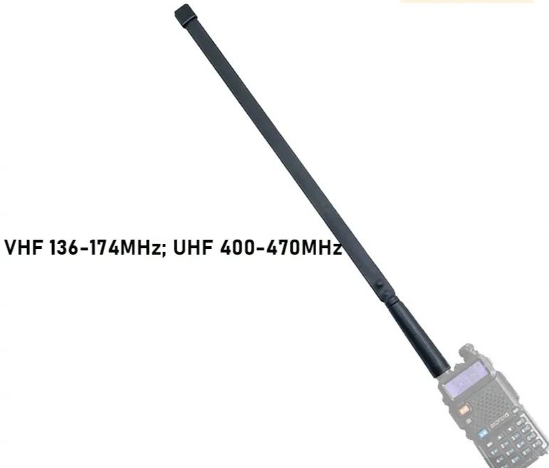 Antena Tactica pliabila NA-771, UV-82, UV5R, 38cm