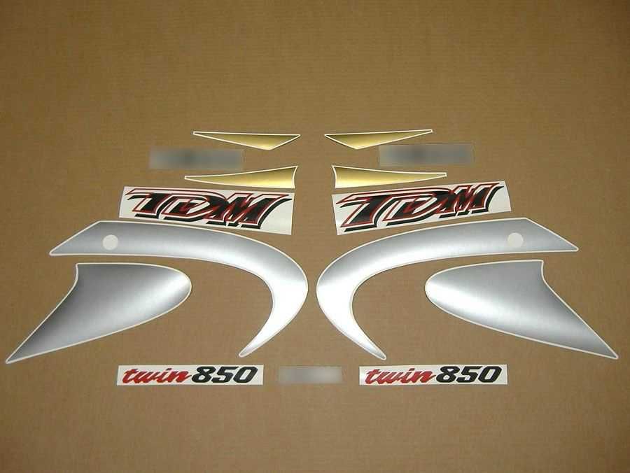 Стикери Yamaha 850/900 TDM 2000г.-2006г. Ямаха тдм лепенки графики
