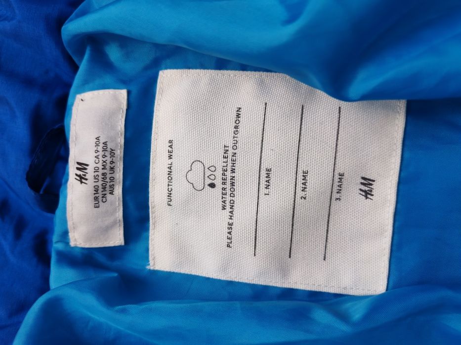 Geaca 140 ,unisex,condiții bine
