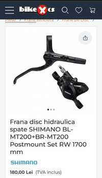 Frana disc Shimano BR-MT200 spate