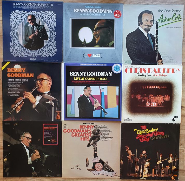 Vinyl discuri vinil Benny Goodman Count Basie Jazz BeBop Swing Dixie