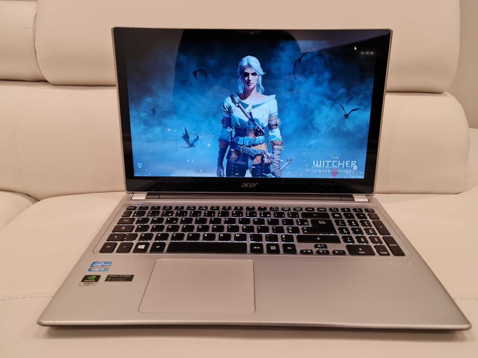 laptop Acer touchscreen, intel core i7, gaming , grafica, editare foto