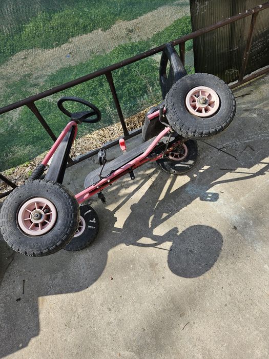 Cart manual cu pedale
