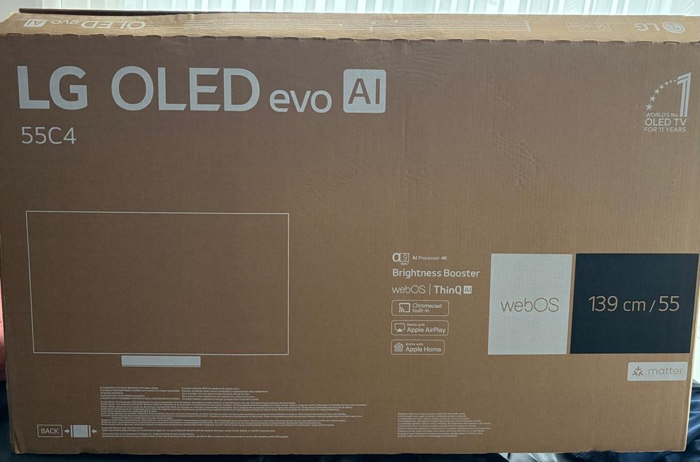 Televizor OLED LG C4 139cm