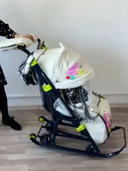 Санка-коляска до 7лет