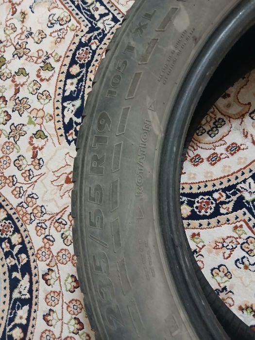 Авто шины,зимние бушный, 2 штук на крассовер.