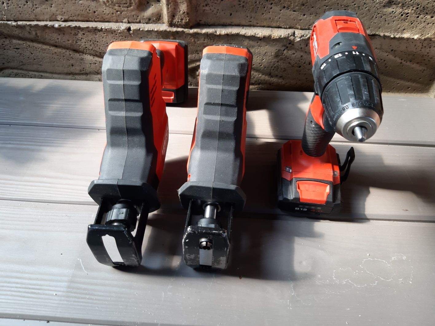 Hilti ferestrau sabie, autofiletanta pe 12 V