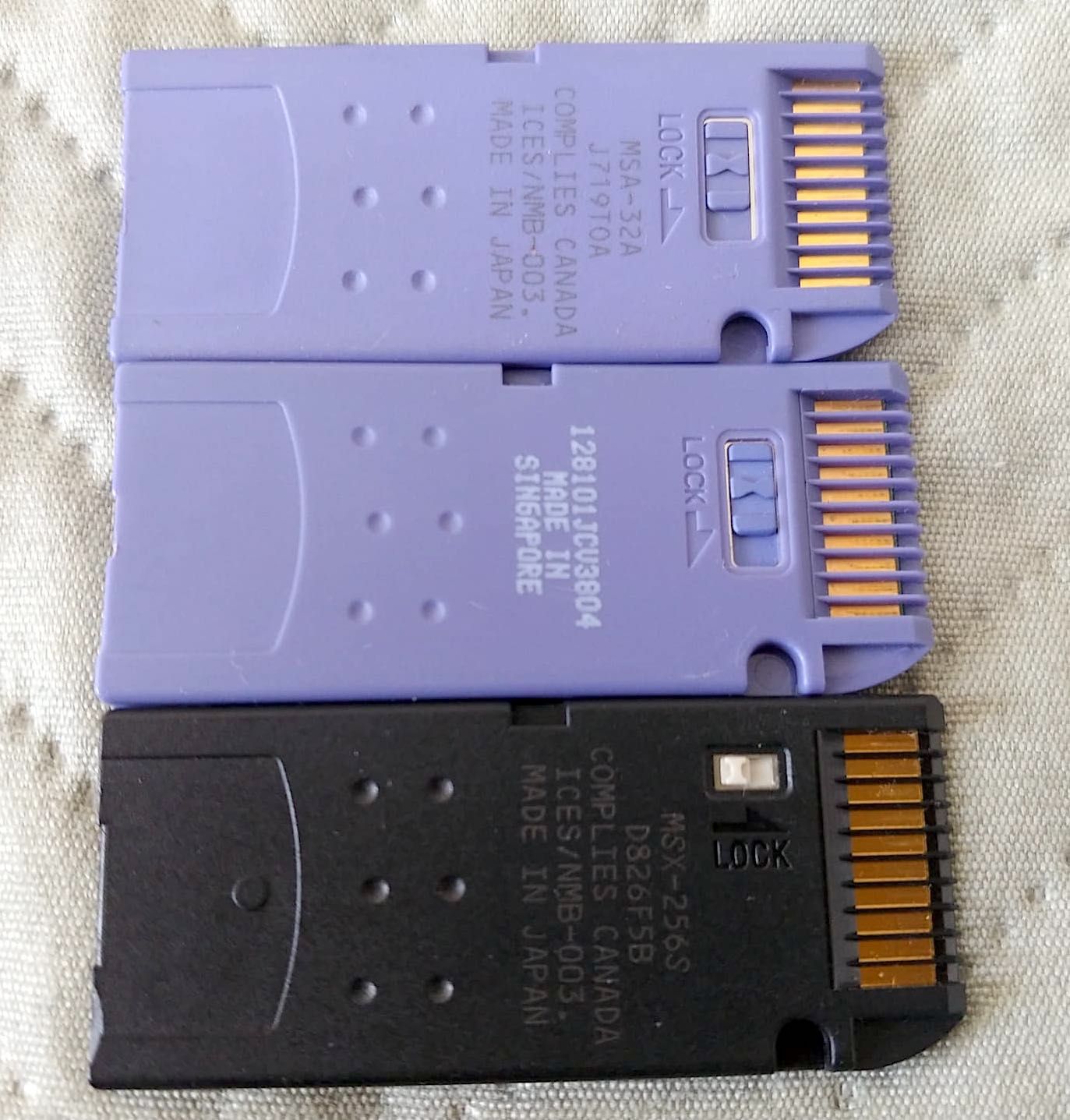 Sony memory stick pro 32MB 128MB Magic gate
