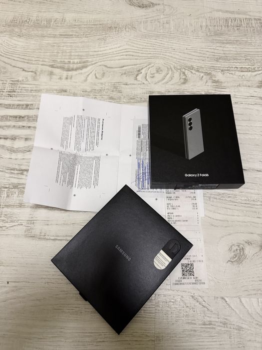 10 ЦИКЪЛА!!! УНИКАТ Samsung Z Fold 6 Silver 256B 5G 24м. ГАРАНЦИЯ