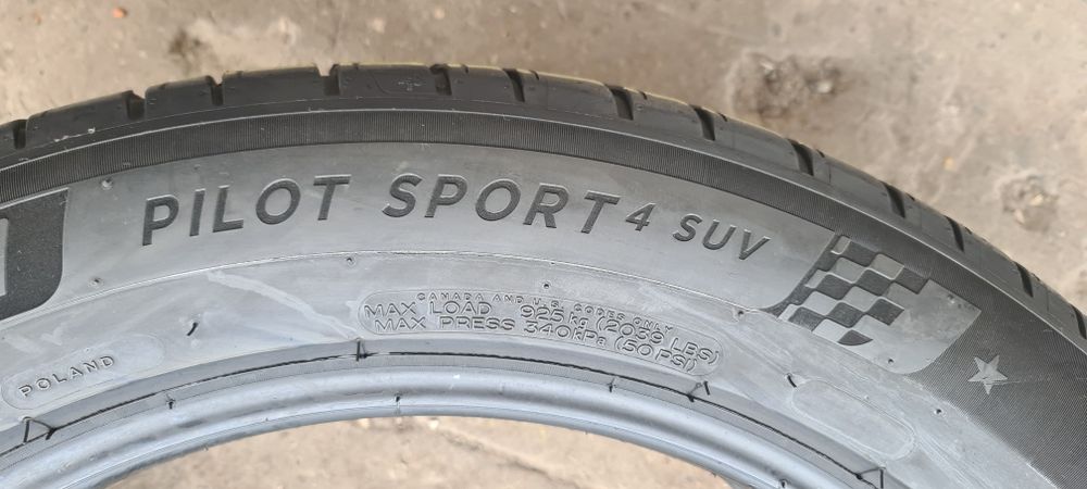 2 anvelope vara Michelin 245/50/19,ca si noi.