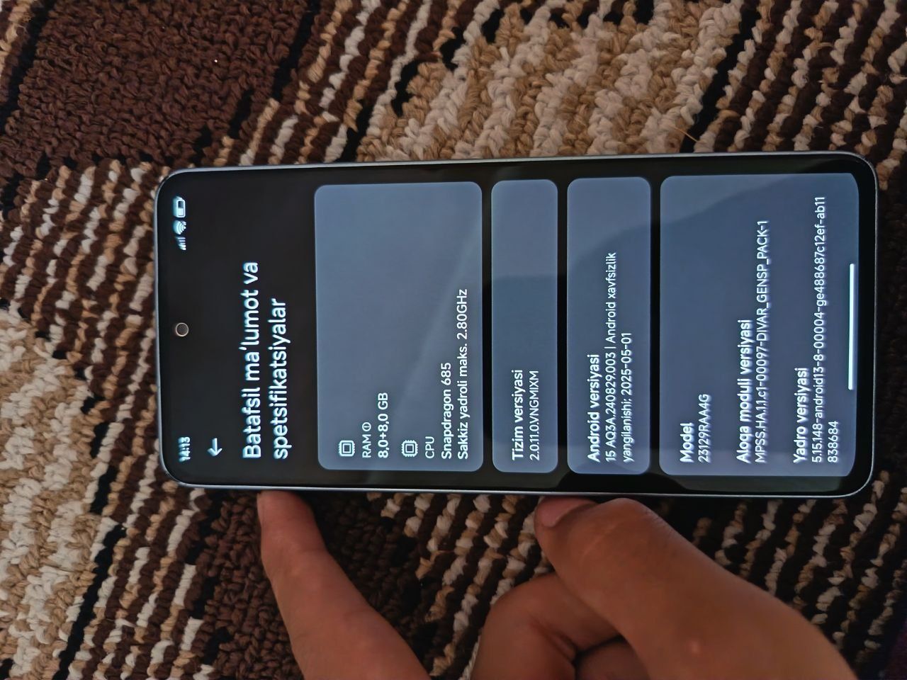 Redmi note 13 256GB