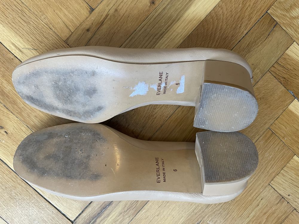 Обувки на ток 5см, Everlane, естествена кожа, 37 номер