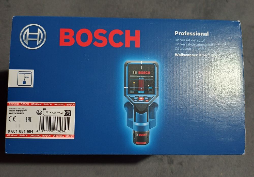 Scanner de perete Bosch D-tect 200 C
