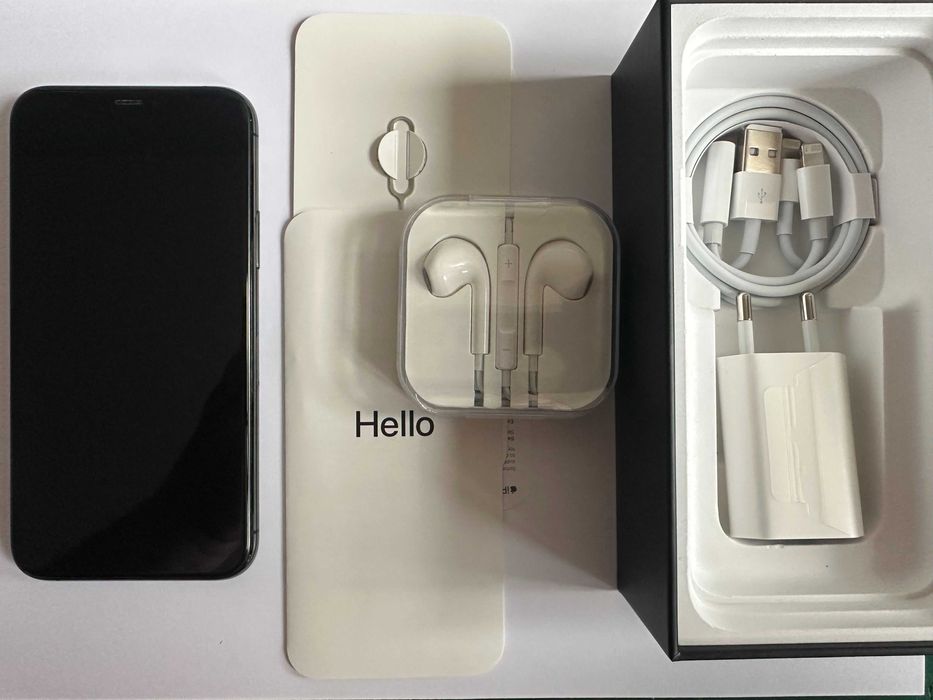 КАТО НОВ !! iPhone 11 Pro - ЧЕРЕН - 64GB - Отключен - 100% БАТЕРИЯ !!