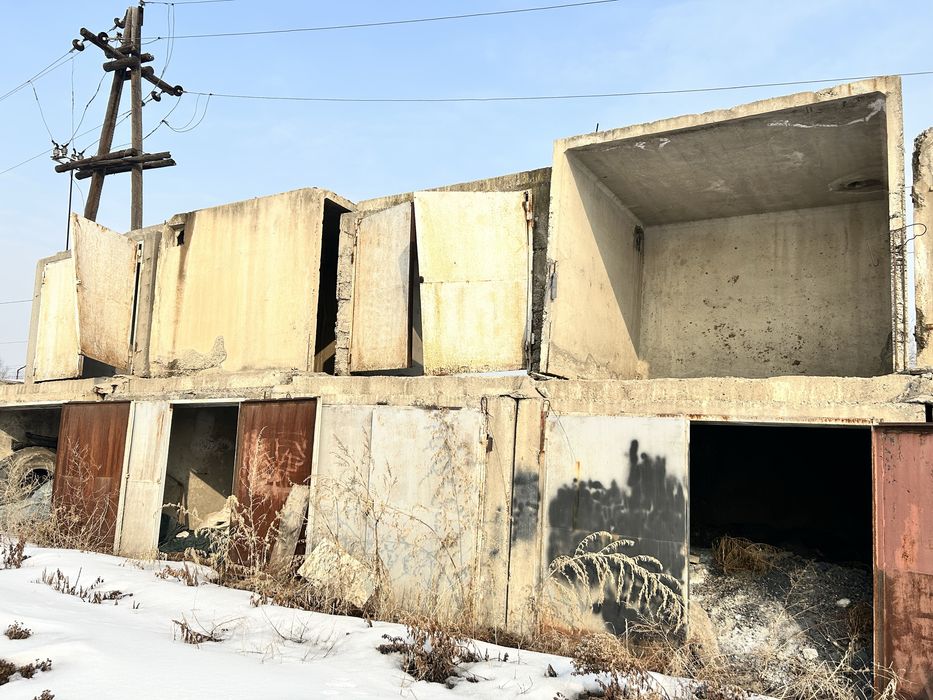 Гараж сборный короб бетонный