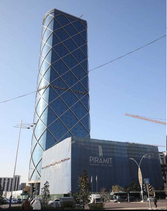 ПРЕМИУМ‼️Квартира ЖК Piramit Tower 2/26/48 Коробка 70м2 ор Мукими мост