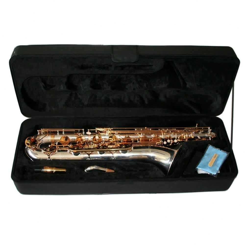 Saxofon Bariton Karl Glaser Eb Silver&Gold
