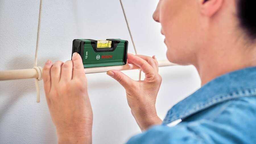 Нивелир алуминиев 12 см Bosch