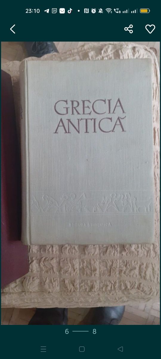 Vând carte Grecia antică