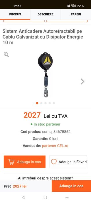 Sistem anticadere
Sistem Anticadere Autoretra