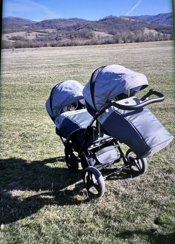 Количка за близнаци ROYAL BABY BG