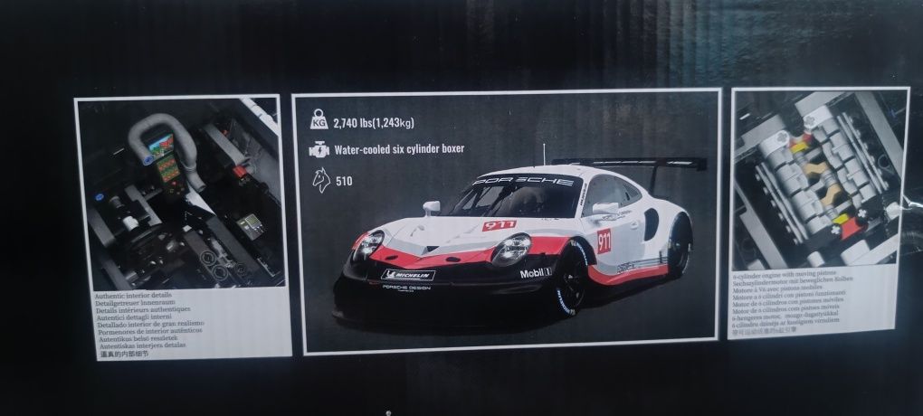 Конструктор Porsche машинка