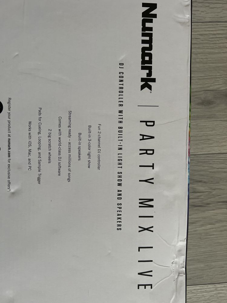 Numark dj controller sigilat,nou.