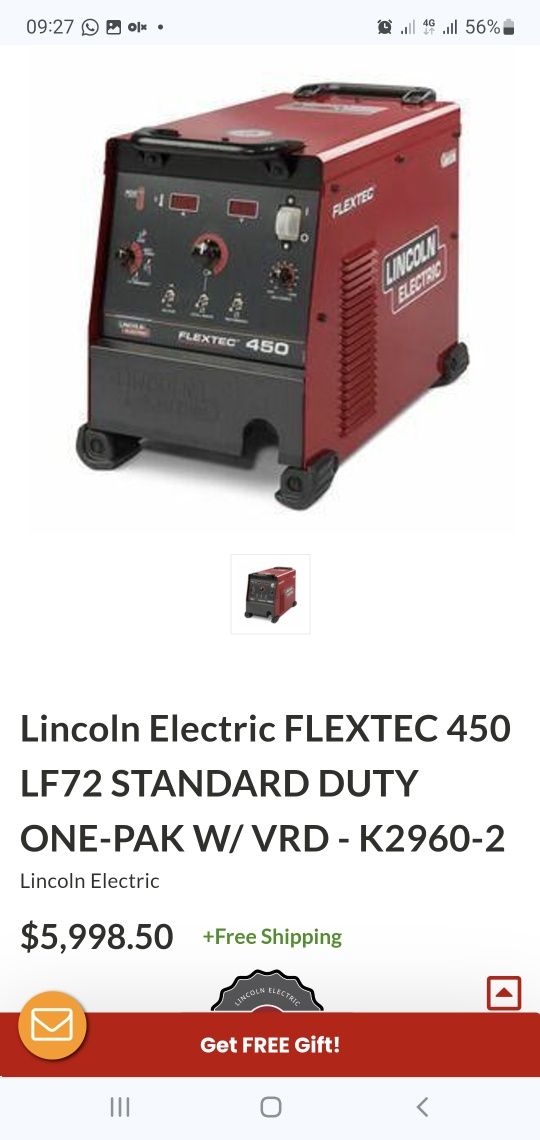 Lincoln  Electric 450 Ce+LN-25 PRO Dual Aparat sudură Ac/DC/Mig/Mag