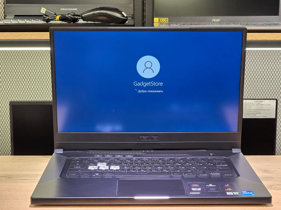 Asus TUF Dash F15 FX516P, Intel core i5-11300H/16Gb/SSD 512Gb, 0747/10