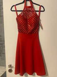 Нова Червена рокля размер S