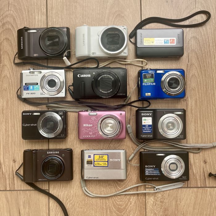 Цифровик мыльница винтажная камера