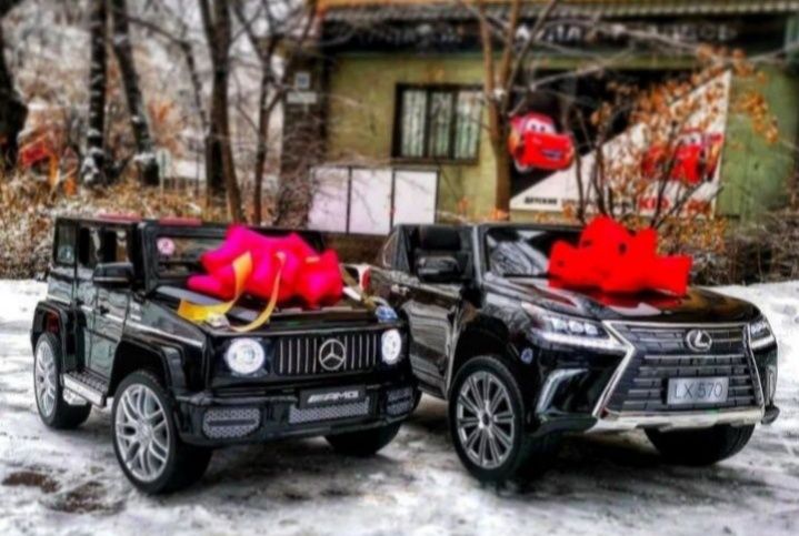 Электромобили детские Толокар Mercedes-Benz G63