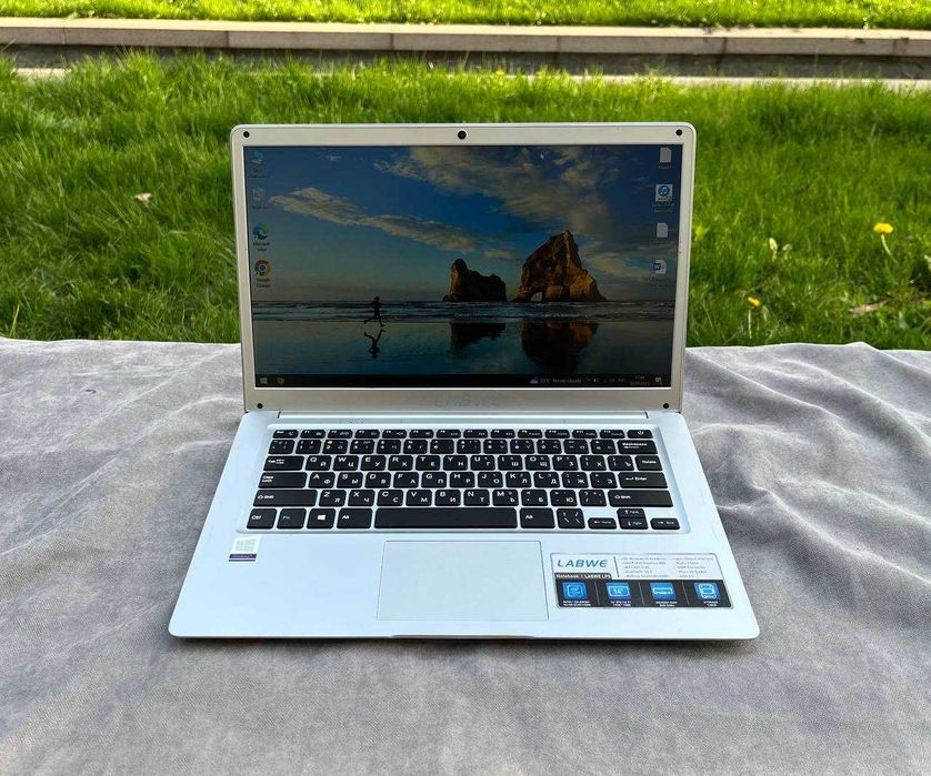 Бюджетный ноутбук для офиса LABWE Celeron*ОЗУ 8*SSD 128*FullHD Экран