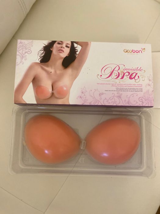 Нов. Силиконов самозалепващ сутиен от Франция