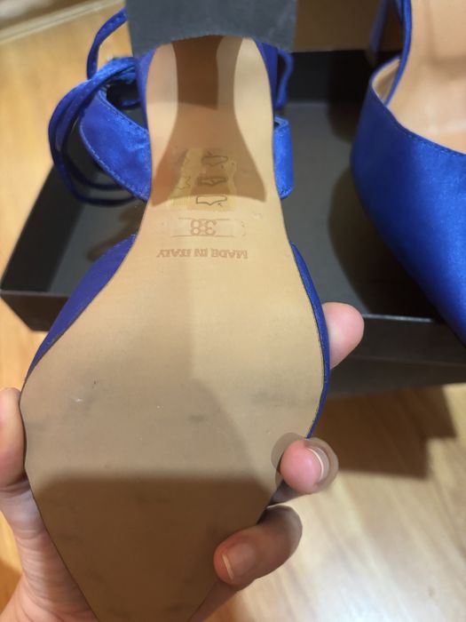 Sandale cu toc firma Kaos