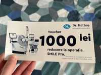 Voucher reducere operatie laser Smile Pro Dr. Holhos
