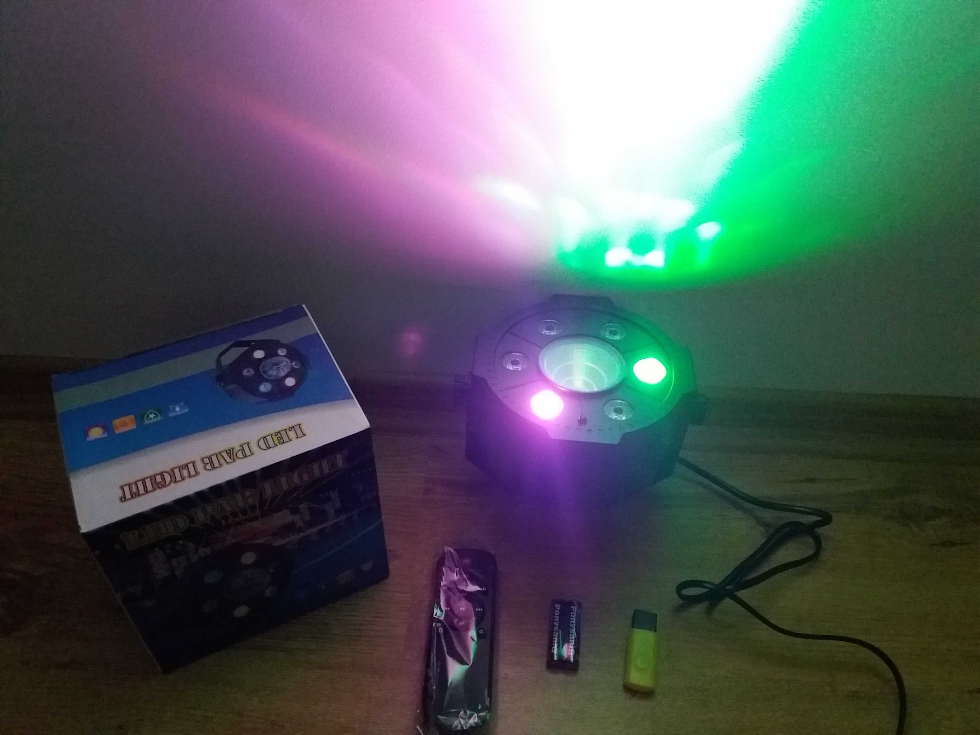 Boxa proiector LED bluetooth-usb/Joc de culori RGB petrecere